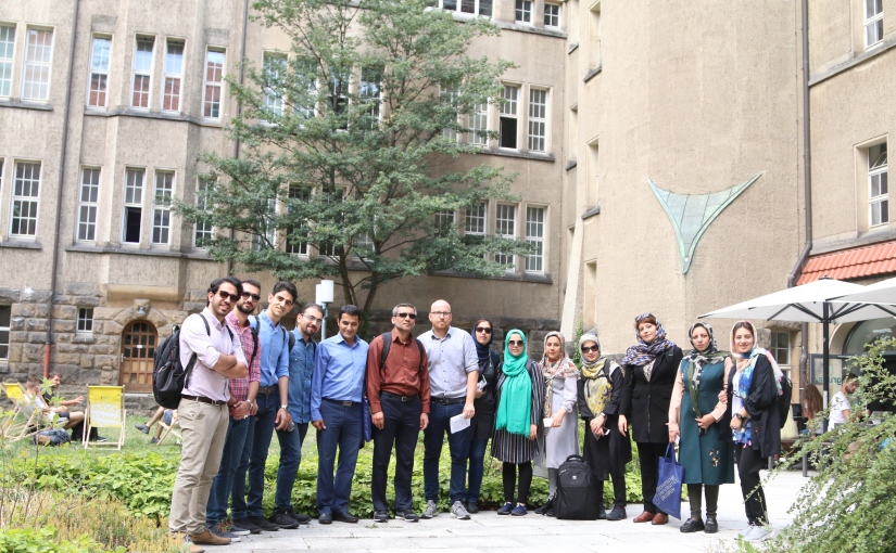 Studierendengruppe der Shiraz University Iran zu Gast